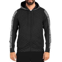 Load image into Gallery viewer, Acidas (Grey) Zip-Up Hoodie