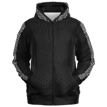 Load image into Gallery viewer, Acidas (Grey) Zip-Up Hoodie