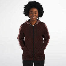 Load image into Gallery viewer, Acidas (Red) Zip-Up Hoodie