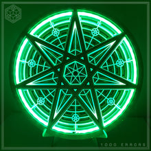 Load image into Gallery viewer, Septagram Light Sculpture