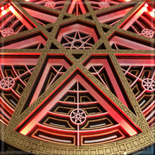 Load image into Gallery viewer, Septagram Light Sculpture