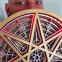 Load image into Gallery viewer, Septagram Light Sculpture