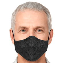 Load image into Gallery viewer, Specie Operis Nomen (Black & White) Mask
