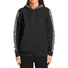 Load image into Gallery viewer, Acidas (Grey)  Zip-Up Hoodie
