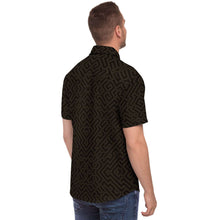 Load image into Gallery viewer, Alien Maze (Brown &amp; Black) Shirt
