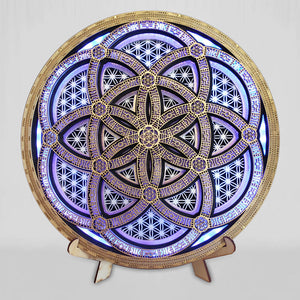 Seed Of Life Light Sculpture