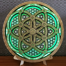 Load image into Gallery viewer, Seed Of Life Light Sculpture

