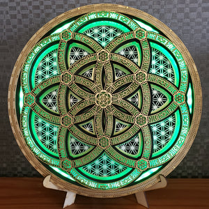 Seed Of Life Light Sculpture
