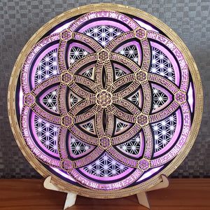Seed Of Life Light Sculpture