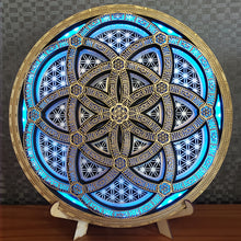 Load image into Gallery viewer, Seed Of Life Light Sculpture
