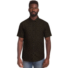 Load image into Gallery viewer, Alien Maze (Brown &amp; Black) Shirt
