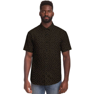 Alien Maze (Brown & Black) Shirt