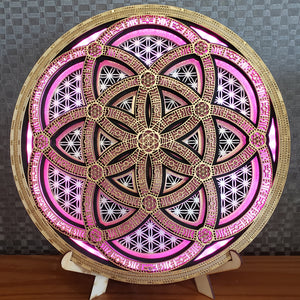 Seed Of Life Light Sculpture